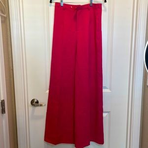 Hot Pink missguided Long Trousers